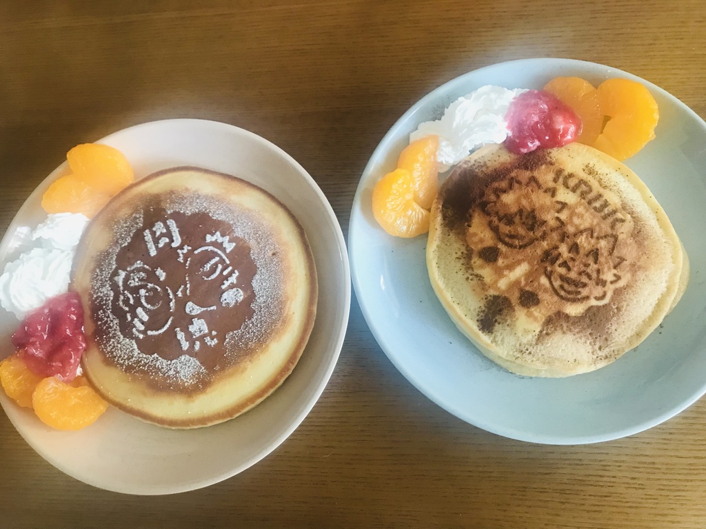 ステンシルプレートアクリルキーホルダー