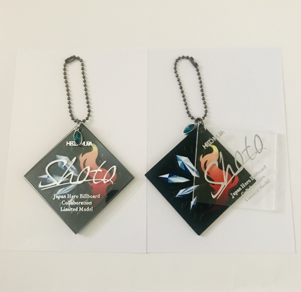 アイシャドウパレット風アクリルキーホルダー【ショートver.】