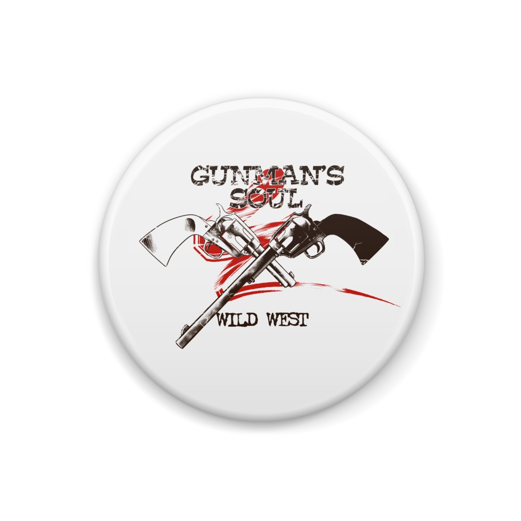 GUNMAN'S SOUL缶バッジ