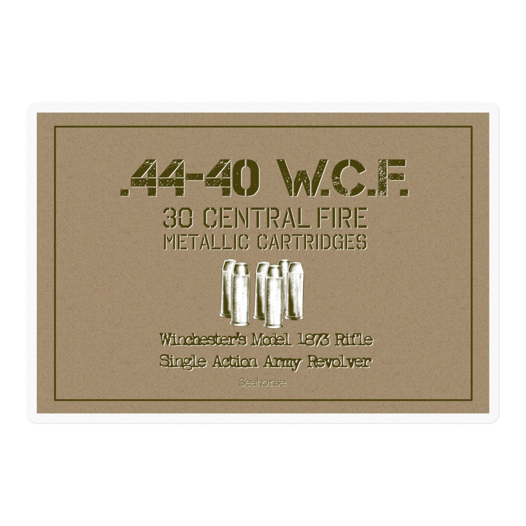 弾薬箱ステッカー