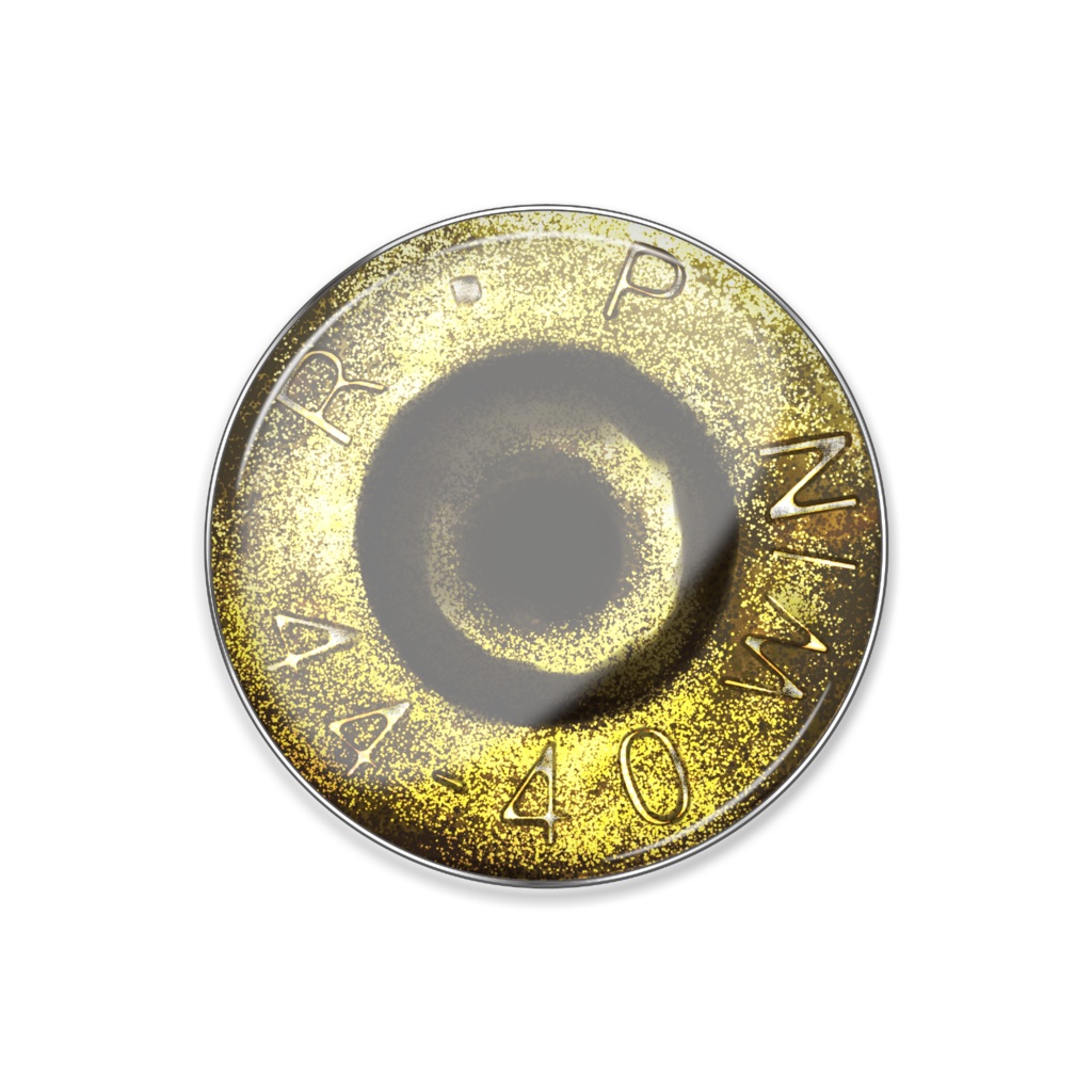 薬莢の底ピンズ