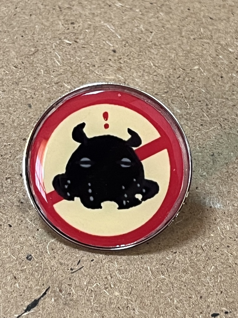 メンダコに注意❣️ピンズ