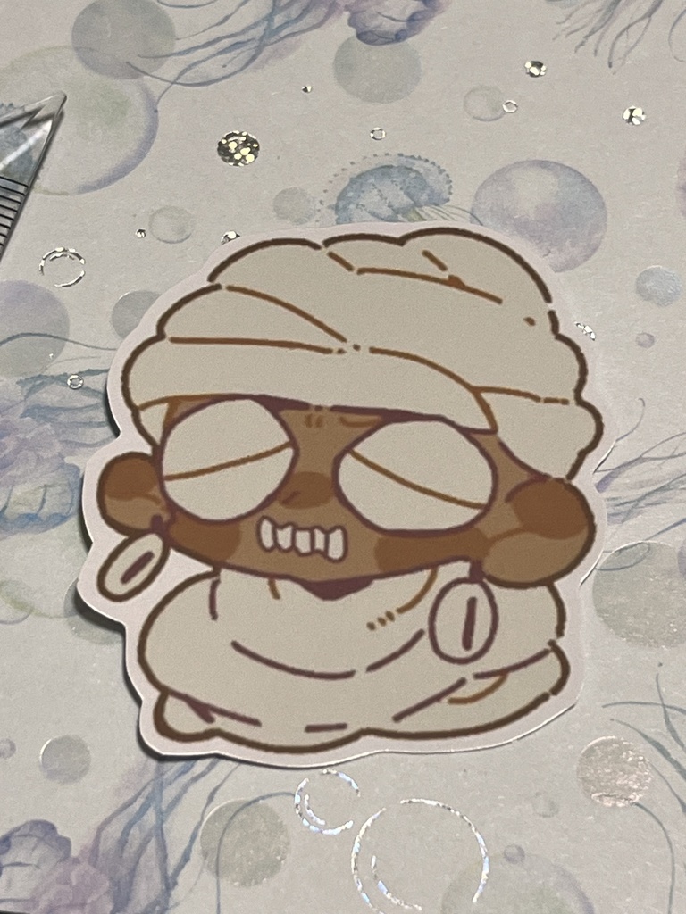 ygo二次創作ステッカー/いーっなシャーディー