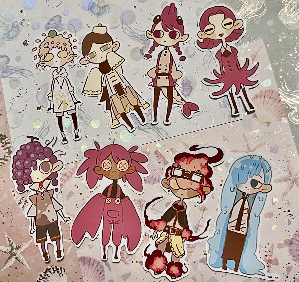 おっきい！オリキャラステッカーｽﾞ