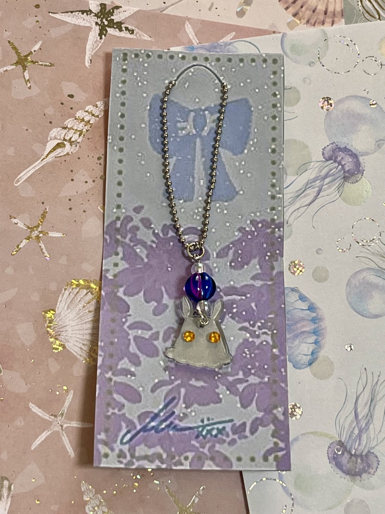 メンダコプラ板キーホルダー/4種