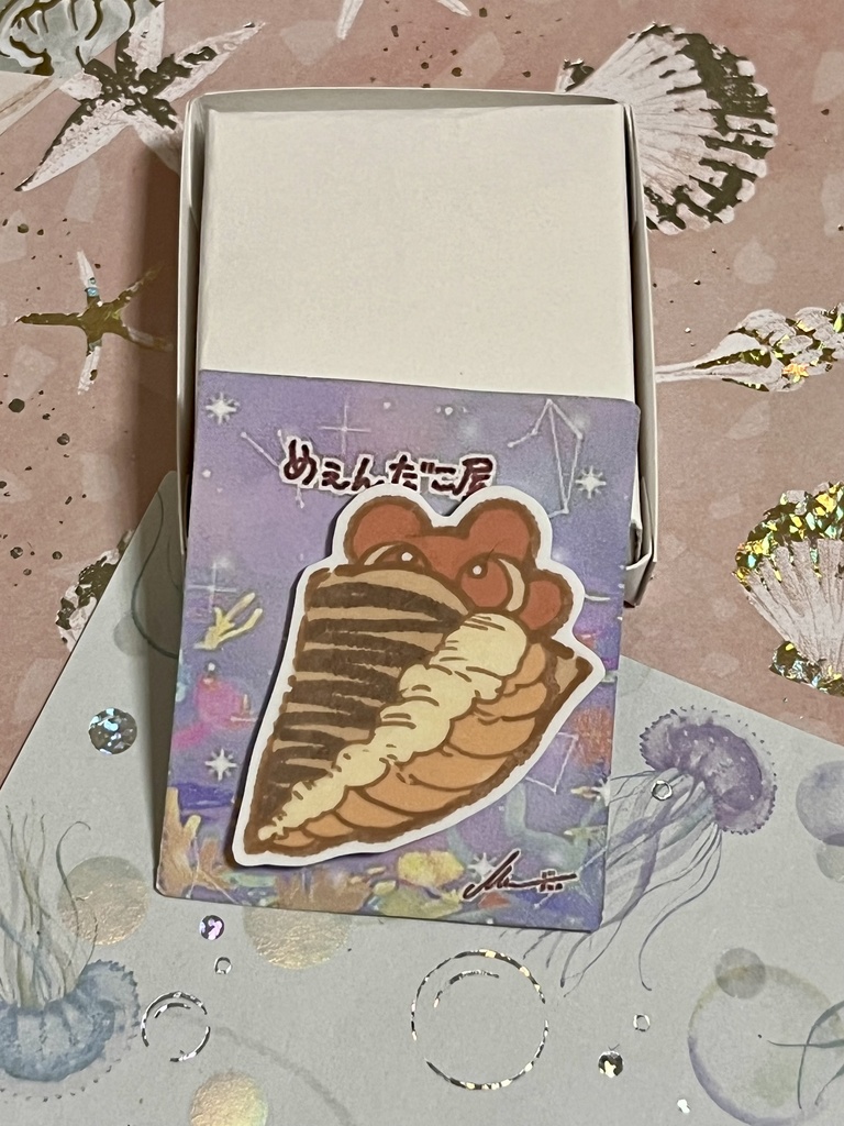 チョコピーチクレープめぇんピンズ