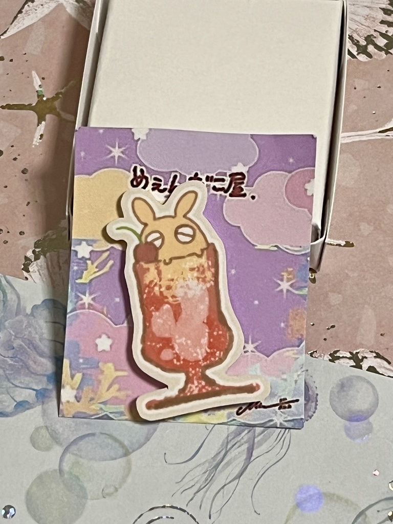めんだこクリームソーダピンズ(レッドアップル)