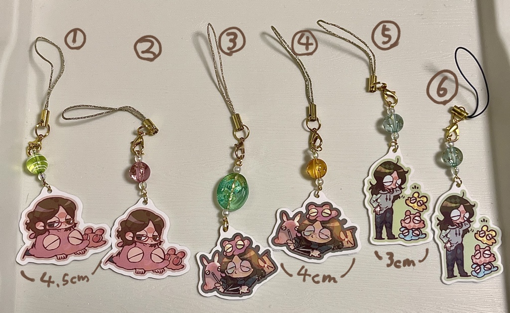 メガネとめんだこストラップ