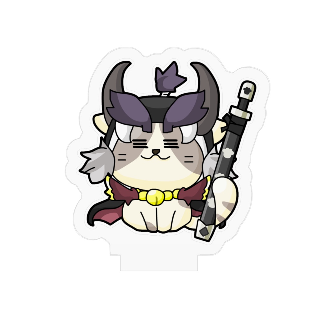 かぶりねこシリーズ【ねこセンゴク】アクリルフィギュア