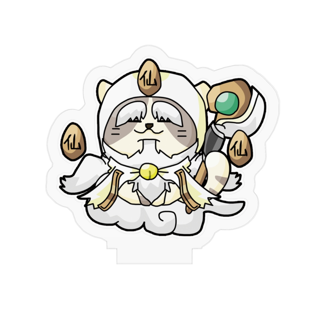 かぶりねこシリーズ【ねこセンニン】アクリルフィギュア