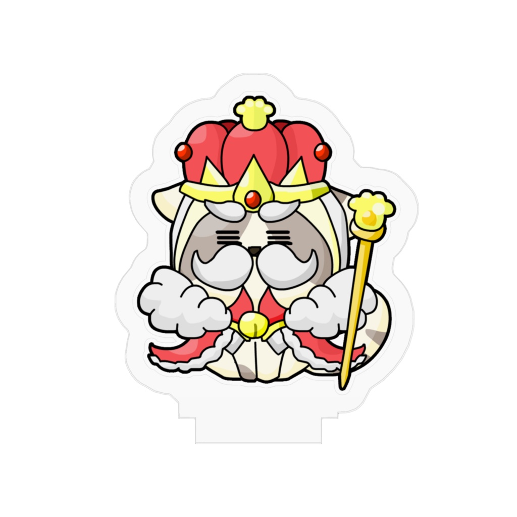 かぶりねこシリーズ【ねこキング】アクリルフィギュア