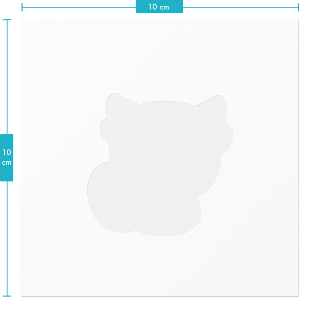 かぶりねこシリーズ【ねこシバ】ステッカー