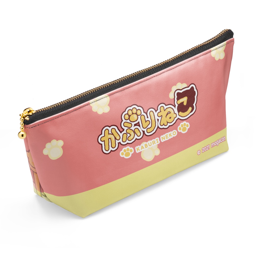 かぶりねこシリーズ【ねこキング】ポーチ