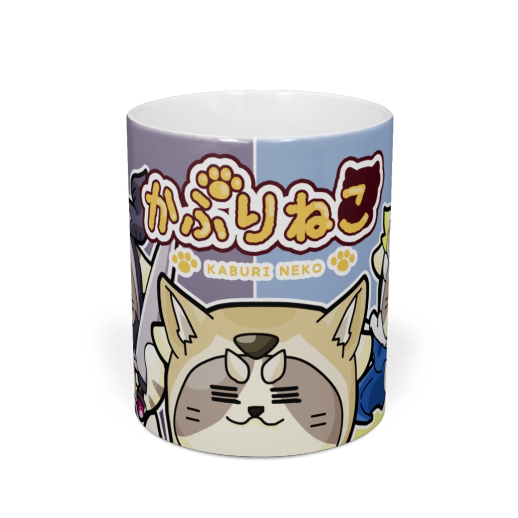 【ねこヒーロー/ねこダークナイト】マグカップ