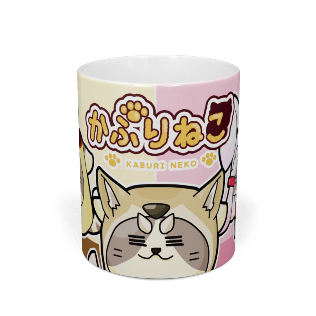 【ねこウサギ/ねこプリン】マグカップ