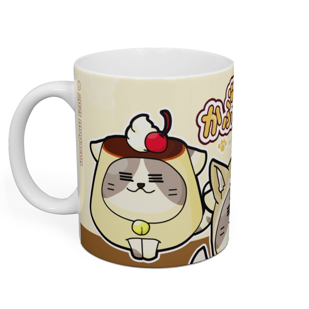 【ねこウサギ/ねこプリン】マグカップ