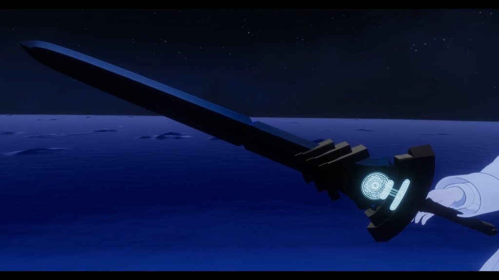 【VRChat想定&MA設定済み】星に託されし灯火の剣(グランド・カリバーン)