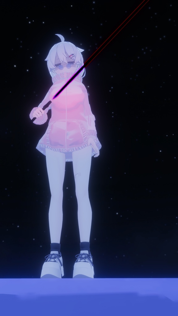 【VRChat想定&MA設定済み】 逢魔(Ouma)