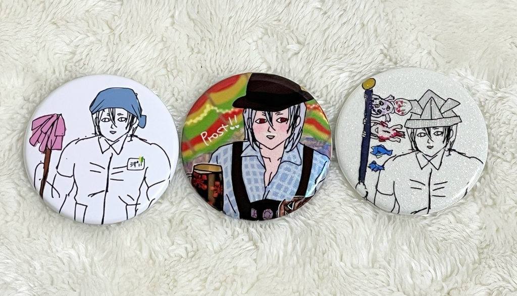 アイコンのアイツ💎缶バッジセット