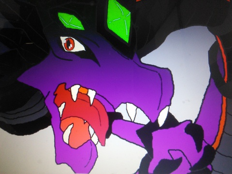 絶対神怒る蛇ムシュフシュ缶バッジ