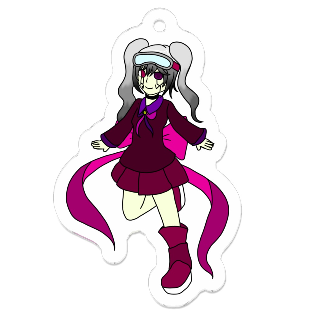 脳嵐ちゃんアクキー