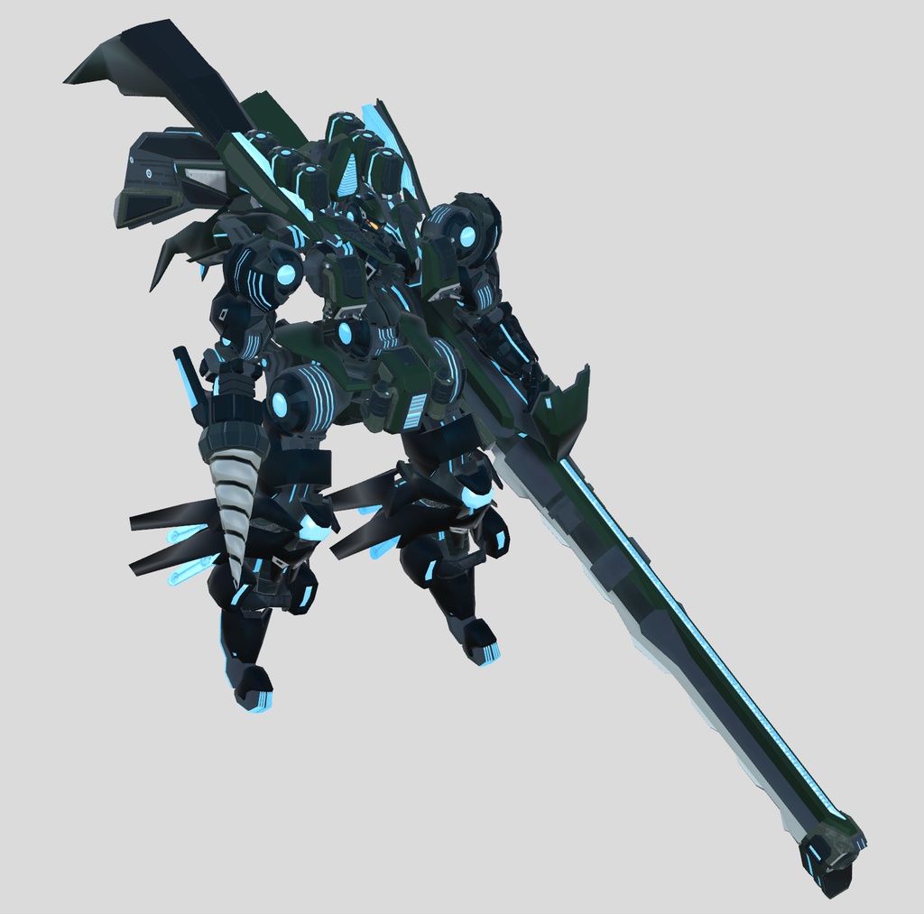 メカパーツアセット『サウリア・フロントライン』