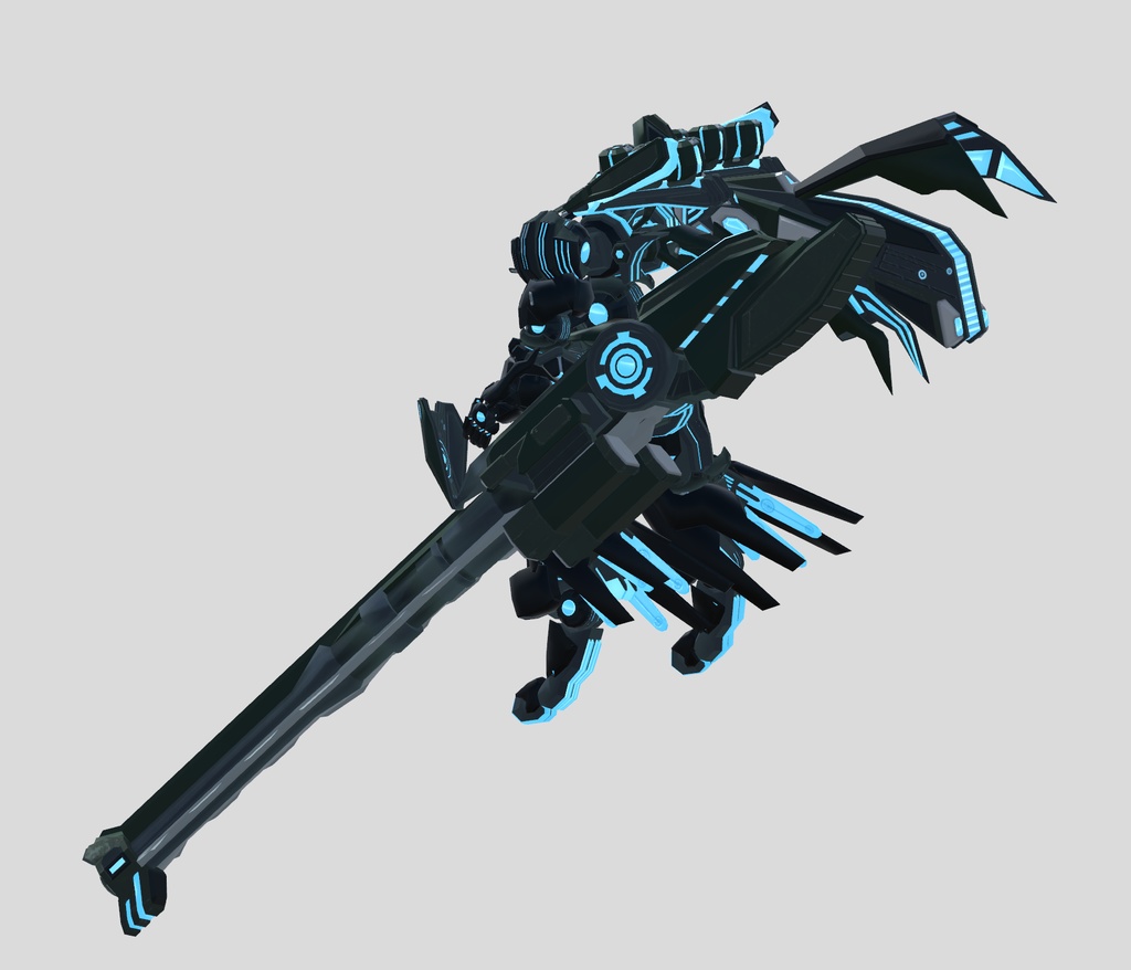 メカパーツアセット『サウリア・フロントライン』