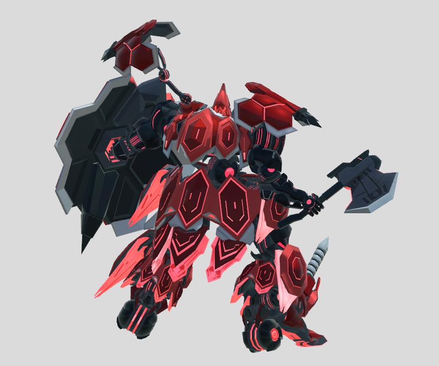 メカパーツアセット『レッドヘックス』
