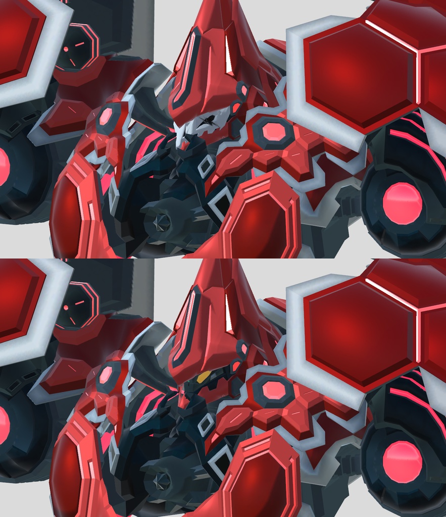 メカパーツアセット『レッドヘックス』