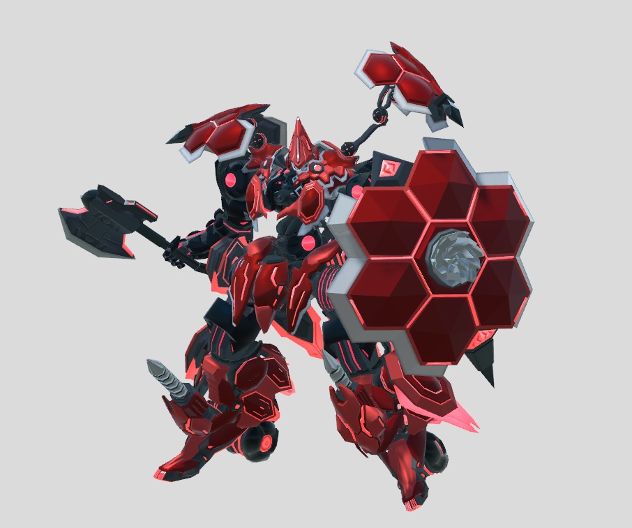 メカパーツアセット『レッドヘックス』