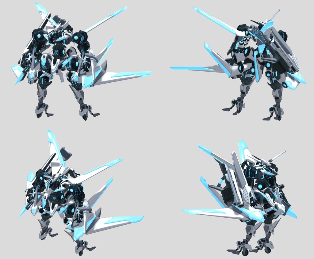 メカパーツアセット『ユニコーン』