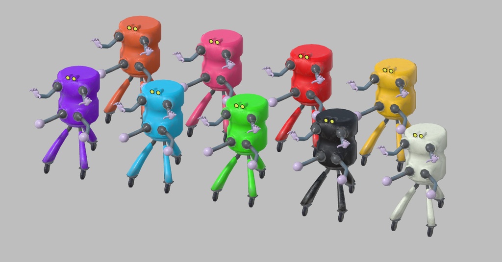 いたずらロボット モミモミマシン