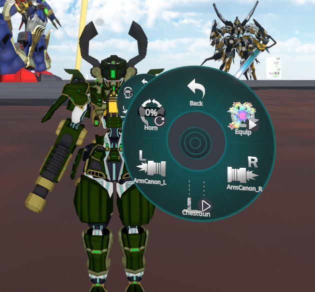 ドラゴンフレームV2拡張アセット『剛力鎧“天生”』