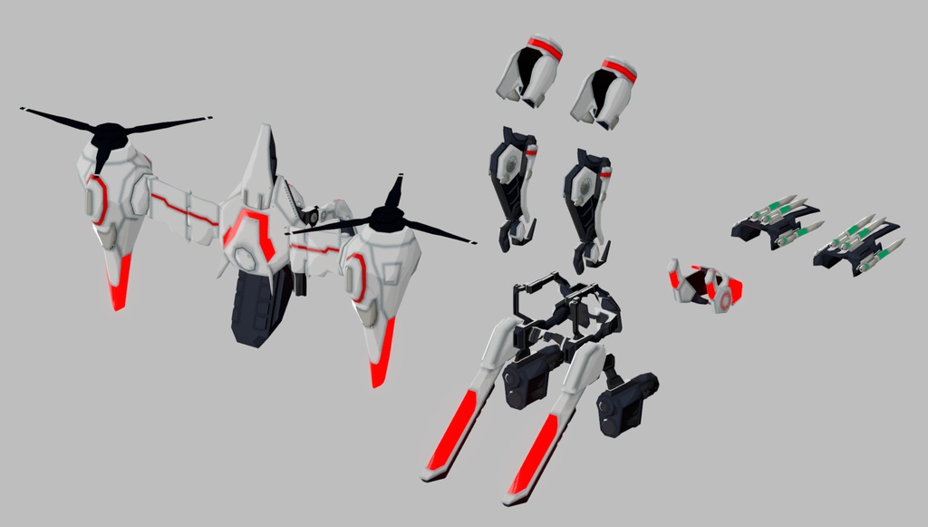 ドラゴンフレームV2拡張アセット エルフノイン