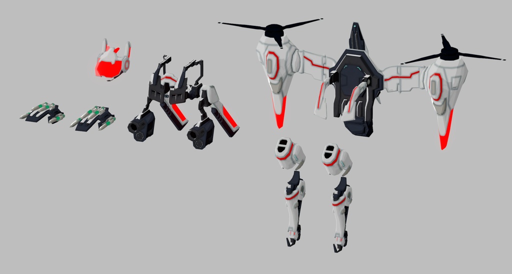 ドラゴンフレームV2拡張アセット エルフノイン