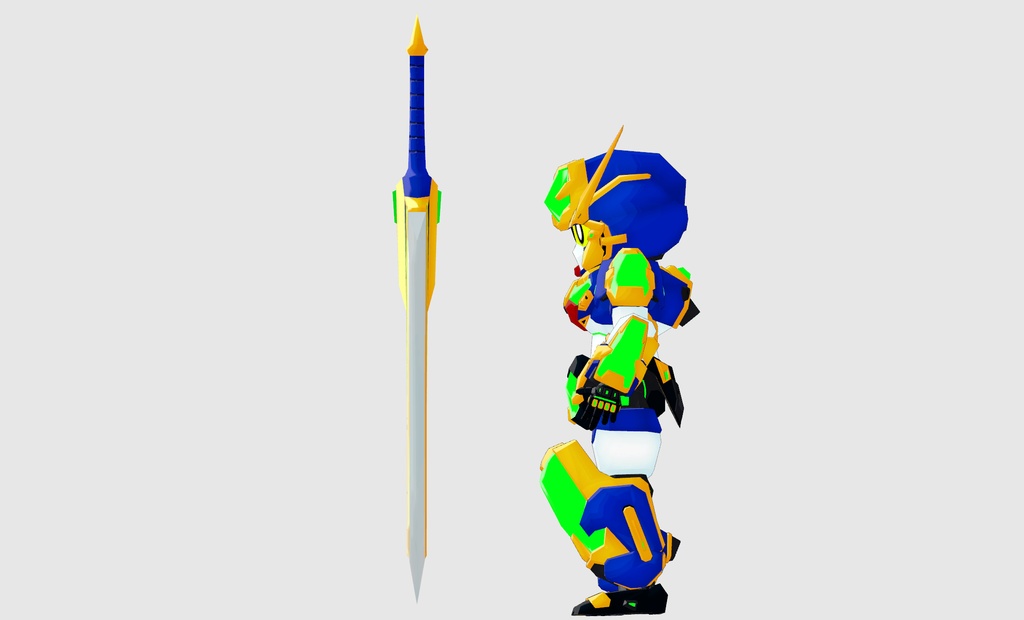 オリジナルロボット3Dモデル『グランデウス』