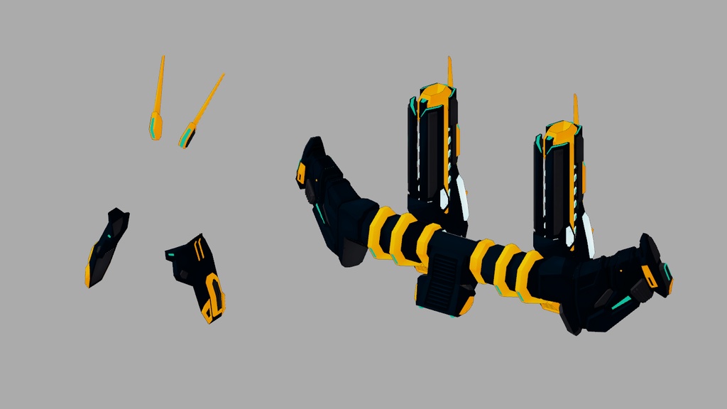 グランデウス拡張アセット 『ガンフライヤー』