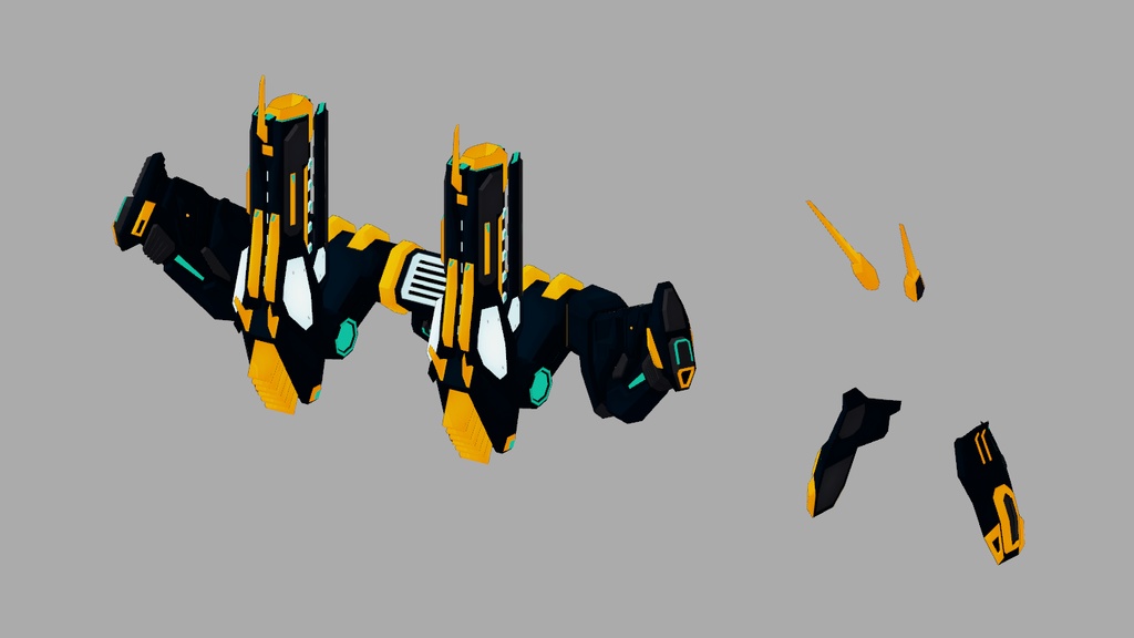 グランデウス拡張アセット 『ガンフライヤー』