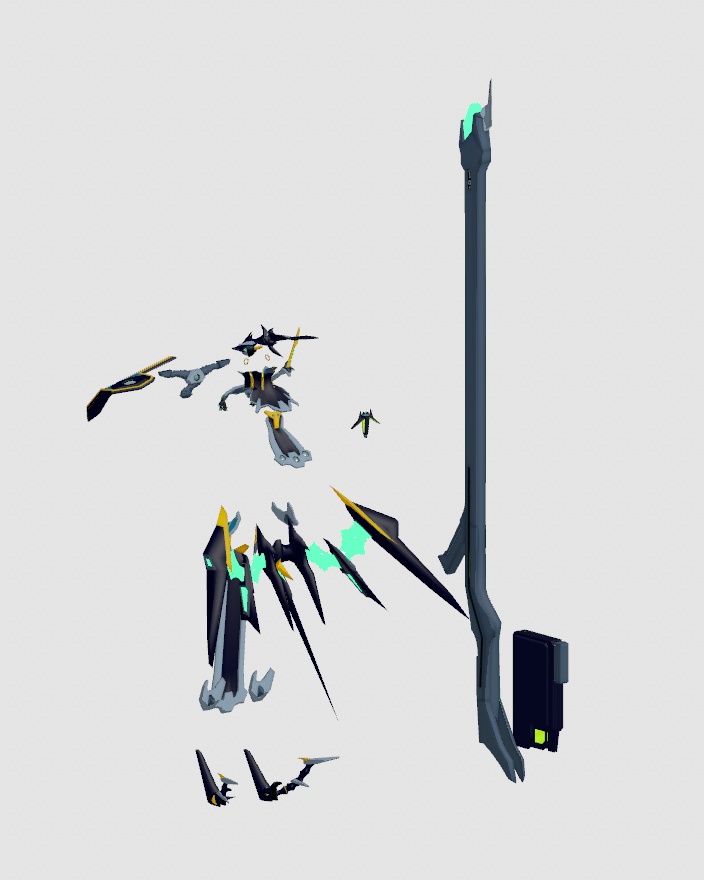 ドラゴンフレームV3拡張アセット 『ドーヌムルーネ』