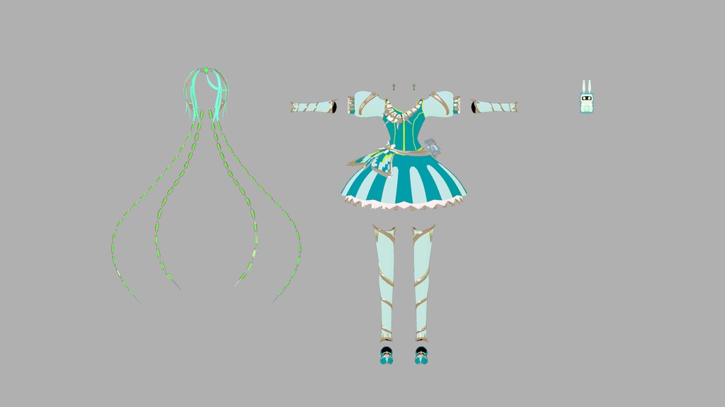 ヒロインスーツ着装デバイス 人造妖精マホン