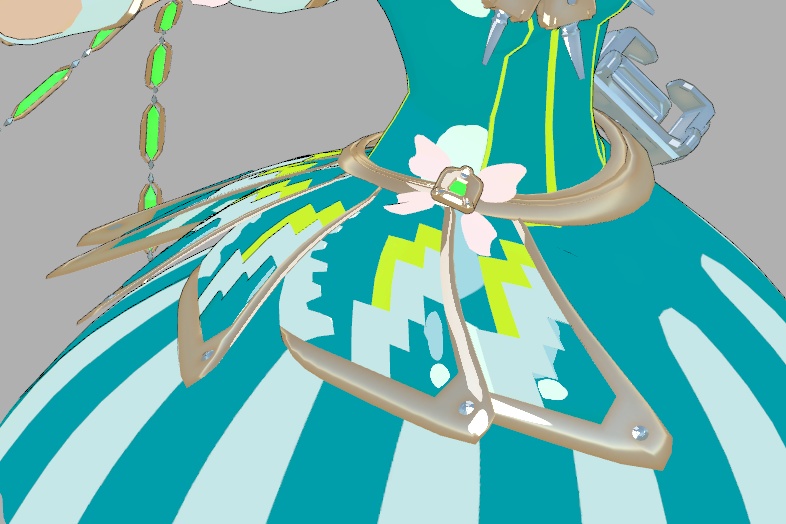 ヒロインスーツ着装デバイス 人造妖精マホン