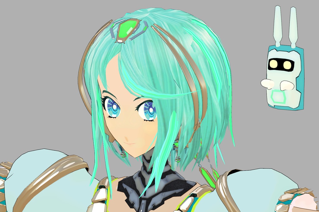 ヒロインスーツ着装デバイス 人造妖精マホン