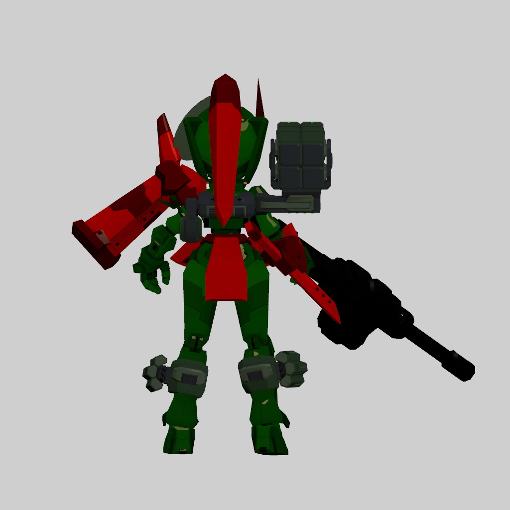 鬼操転鎧クグツイ対応 拡張アセット “ヘビィウェポンコマンダー”