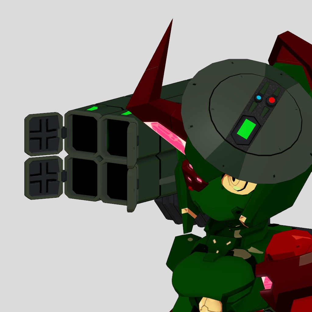 鬼操転鎧クグツイ対応 拡張アセット “ヘビィウェポンコマンダー”