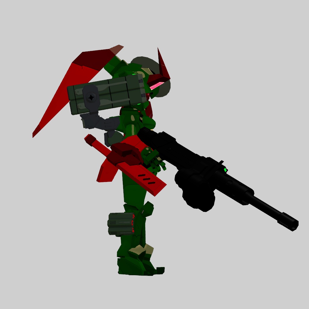 鬼操転鎧クグツイ対応 拡張アセット “ヘビィウェポンコマンダー”