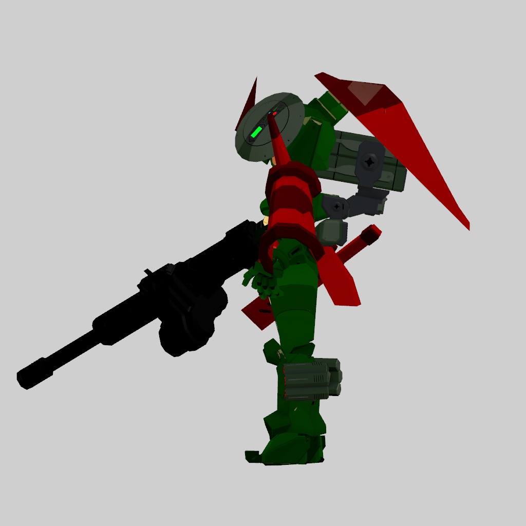 鬼操転鎧クグツイ対応 拡張アセット “ヘビィウェポンコマンダー”