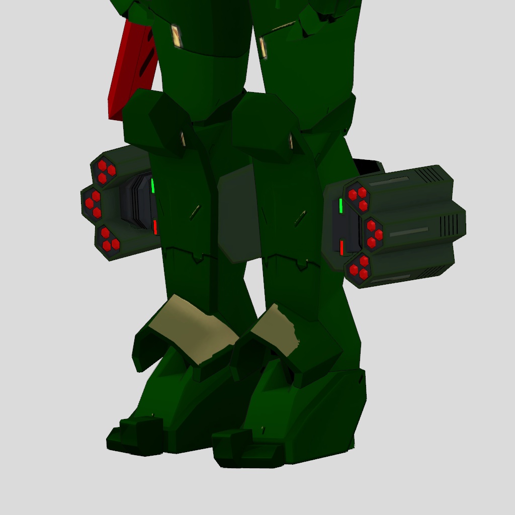 鬼操転鎧クグツイ対応 拡張アセット “ヘビィウェポンコマンダー”