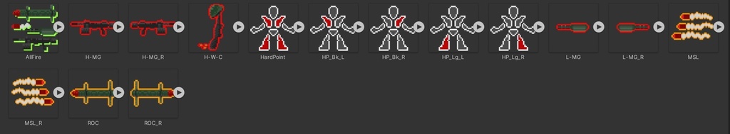 鬼操転鎧クグツイ対応 拡張アセット “ヘビィウェポンコマンダー”