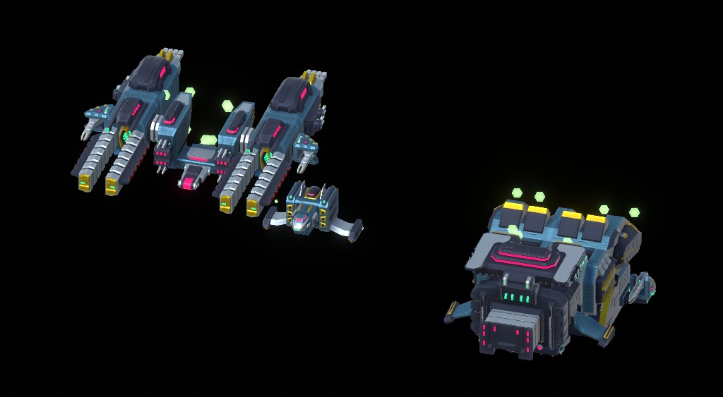 三段変形合体ロボット基地 ギガンティック・モア