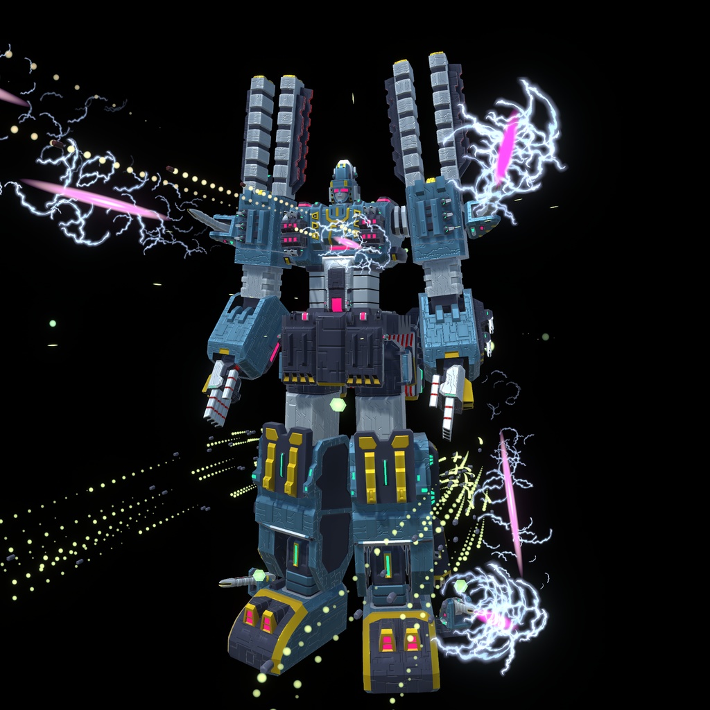 三段変形合体ロボット基地 ギガンティック・モア